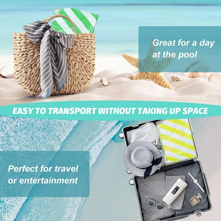 VKFVKF 4 in 1 Pool Floats Adult , 2 Pack Pool Floats Hammock, Drifter, Lounge Chair, Saddle,Pool Rafts Lounge Chairs Floating