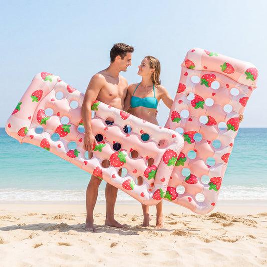 VKFVKF Pool Float for Adults , Giant Floaties Rafts for Adults Floating Lounger Sun Tanning Floats