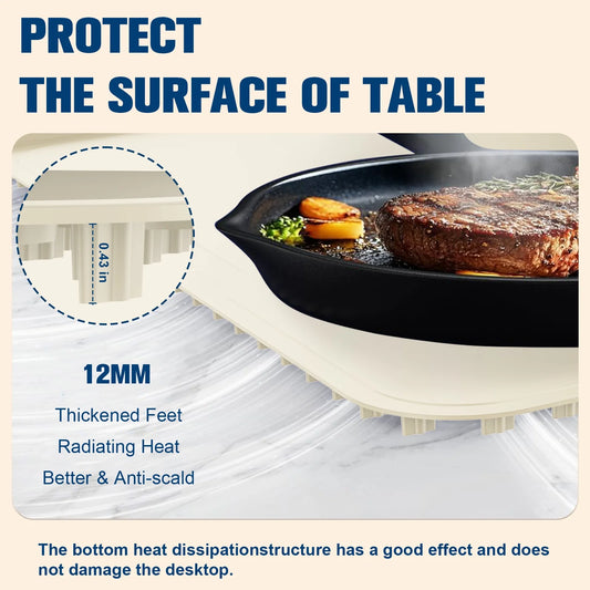 VKFVKF Electric Warming Tray,Portable Food Warming Mat, 9 Temperature Settings Food Warming Trays,Large Size 26x15.3 in,Residential