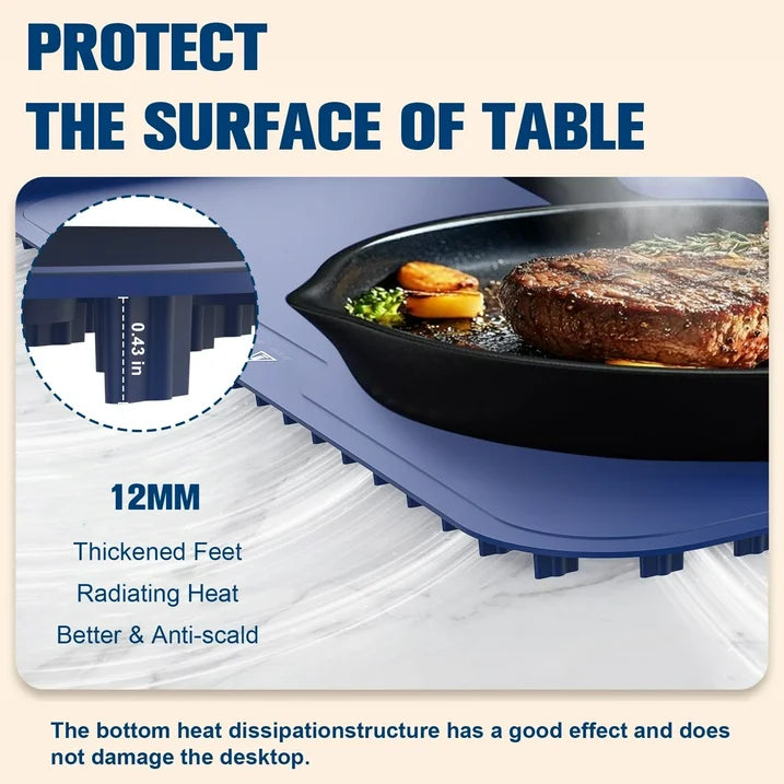 VKFVKF Electric Warming Tray,Portable Food Warming Mat, 9 Temperature Settings Food Warming Trays,Large Size 26x15.3 in,Residential,